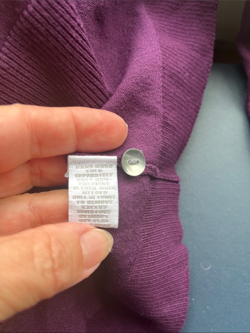 Plum Cardigan - Picture 2 of 3